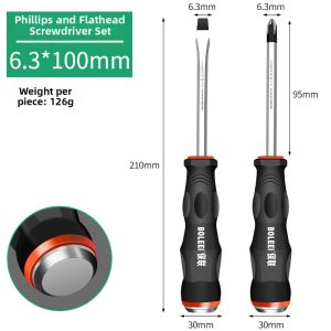 LIKE | Ultra Hard Magnetic Screwdriver Crosshead Slotted