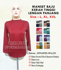 Desain Baju yang Nyaman: Baju Manset Inner Jumbo & Turtle Neck Lengan Panjang