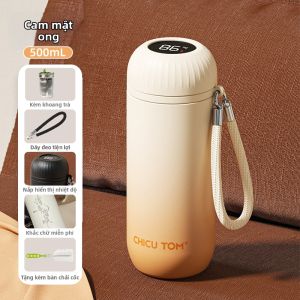 CHICU TOM | Bình Giữ Nhiệt Thiết Kế Thời Trang Có Dây Đeo Tiện Lợi