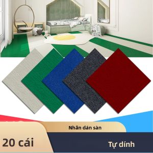 20 Miếng Thảm Hình Vuông Tự Dính 30cm*30cm 9 Màu Dán Và Bóc Tháo Lắp Dễ Dàng Trang Trí Nội Thất Nhà Cửa Thảm Trải Sàn Trong Nhà Cho Hành Lang