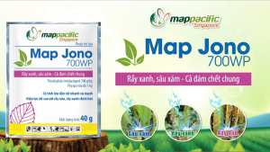 (Mappacific Singapore) Map Jono 700WP Gói (4G) - THUỐC DIỆT SẠCH RẦY HẾT SÂU - Hàng Hiệu Chính Hãng