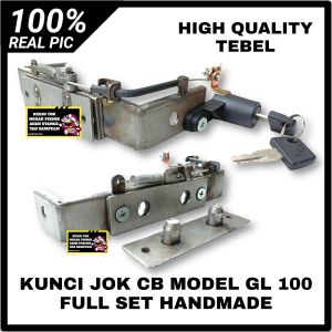 KUNCI JOK HONDA CB MODEL GL 100 FULL SET HANDMADE TEBEL
