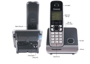 Điện thoại mẹ bồng con panasonic kx-tg6711