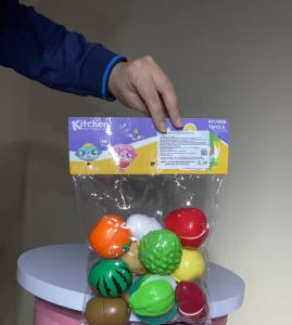 218-16X Bộ mô hình đồ chơi cắt trái cây (KT 21x30cm)