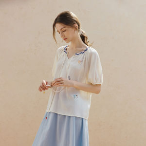 INMAN | Ramie Lyocell Loose Fitting Drawstring Shirt
