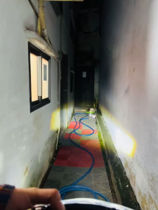 Đèn pha led bi cầu 2 màu chân M5 cho xe máy dùng điện bình 12v