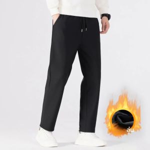 กางเกงกีฬากลางแจ้งสำหรับผู้ชาย กันหนาว กันน้ำ กันลม เหมาะสำหรับวิ่ง ออกกำลังกาย ใส่ลำลอง ผ้าหนา