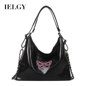 IELGY Ladies Large Capacity Fashion Simple Shoulder Bag Chain Handbag Women