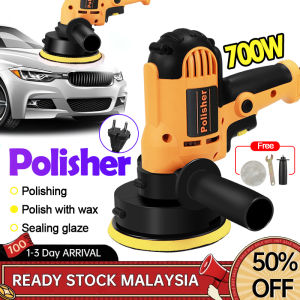 700W Electric Car Polisher 5 Sander Buffer Polishing Machine Waxing Floor Kilat Professional Car Polishing Machine DIY Mesin Polish Kereta