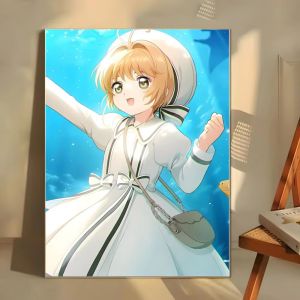 DIY Diamond Painting Animation C-Cardcaptor Sakura Cartoon Full Round/Square Diamonds Mosaic Handmade Art Gift Home Decor