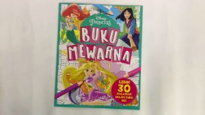 Disney Princess Buku Mewarna Untuk Kanak Kanak Dengan Halaman Menarik Untuk Diwarna