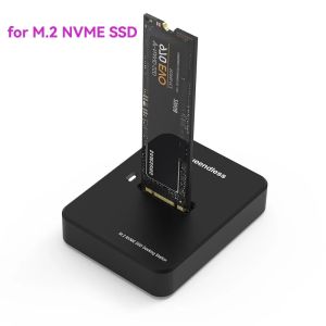 Blueendless External SSD Hard Disk M.2 SSD Enclosure 10G Online Reading Writing Speed SSD Case For M.2 NVME SSD Docking Station