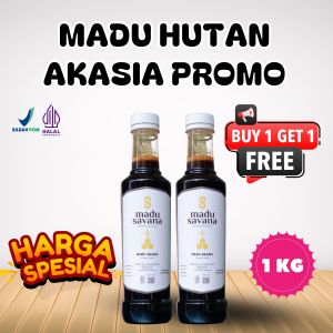 Madu Akasia Original Beli 1 Gratis 1 Promo Savana
