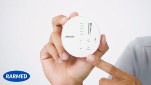 Máy xung điện trị liệu massage Omron HV-F013 giảm đau hiệu quả