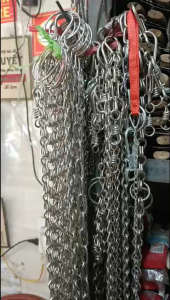 Dây Dắt Xích C Cưng INOX ( Số 3 3 4 5 6 ) Chất Liệu Bền Dài 1.7m (Đầu móc + tay cầm)