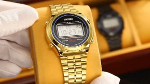 COD/BAYAR DITEMPAT Jam Tangan Wanita Skmei 2146 Rantai Water Resist Original