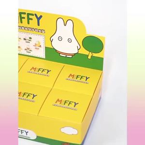 Miffy | Miffy Four Seasons Companion Blind Box Phone Holder Stand Mystery Box Anime Cute Rabbit Figure Desktop Decoration Ornament