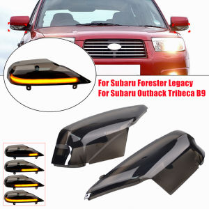 Malcayang | 1Pair Dynamic Side Mirror Blinker Repeater Light For Subaru Forester Subaru Outback Legacy 2003-2008 Tribeca B9 Turn Signal Lamp
