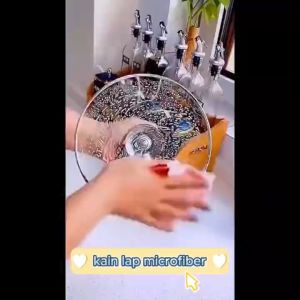 Lap Kain Premium Microfiber Serbaguna: Kain Microfiber Multifungsi dan Kain Lap Piring Daya Serap Tinggi