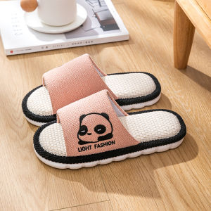 Dép Vải Lanh Chống Trượt Ấm Áp Mùa Đông Mùa Hè Mùa Xuân Mùa Thu Đế Mềm Nhẹ Thoải Mái Cho Cặp Đôi Sử Dụng Trong Nhà