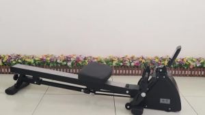 Rowing Machine Foldable Home Fitness Rowing Machine Folding Indoor Rowing Exercise Machine Resistance Adjustment Aerobic Fitness Equipment 划桨机