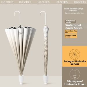 Fade Gradient Straight Full Block UV Sun Umbrella
