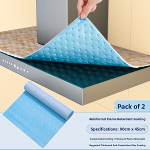 Kitchen Range Hood Oil Absorbent Cotton High Temperature Resistant Dust Cover Oil Separation Pad Paper Special for Smoke Extractor Top