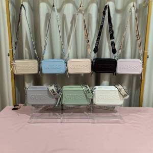 GUESS For 2024 Fashion Women Bag Single Shoulder Crossbody Camera Bag Letter Small Square Bag
