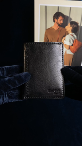Ví Đứng Gập Đôi Nam Bằng Da Thật Màu Đen - Gianni Conti - Sản Xuất Thủ Công Tại Ý_9447165-10