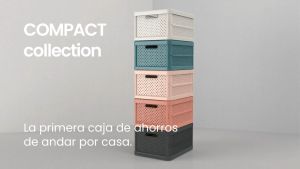 Vigar 11.3L Compact Foldable Crate (Multiple Colours Available)