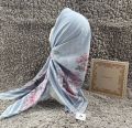 Hijab kerudung segiempat printing motif Bunga new dari bungatta kerudung. 