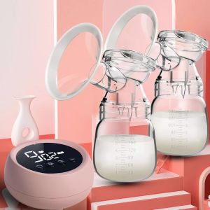 Miss Baby Breast Pump Double Rechargeable Electric Integrated Intelligent Milk Pump with Bottle Collector Pam Susu 吸奶器
