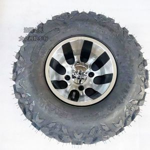 ATV tires + rims Off road tires 22xx10-10 inches Alloy wheel