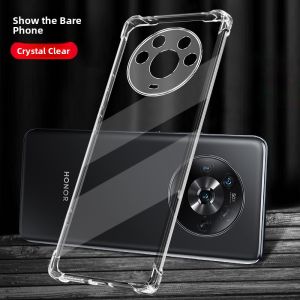 Honor Magic4 pro Anti-Fall Protection Case Magic Ultimate Edition Full Cover Transparent Silicone Shell for Huawei Men Women Models