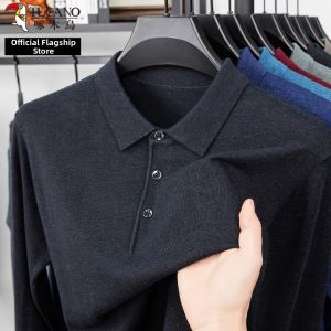 TUCANO | Polo Neck Thick Long Sleeve Winter Cardigan