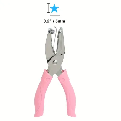 Cute Single Hole Puncher Scrapbooking Paper Clothes Punches Star Heart Circle Hole Punch DIY Craft Shape Cutter Perforator 2024