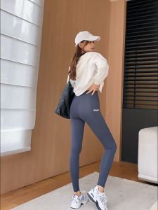 เลกเสื้อผ้ายืดใส ส่งจากไทย ผ้าที่มีประสิทธิภาพ ยกก้นเด้ง ผู้หญิงผ้า สเตย์เลกกิ้งเอวสูง สกินนี่ กางเกง