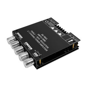 โมดูลเครื่องขยายเสียง ZK-MT21/TB21 สำหรับซับวูฟเฟอร์ 2x50W+100W 2.1 แชนแนล ระบบดิจิตอล รองรับ AUX บลูทูธ 12/24V สเตอริโอแอมป์ HiFi