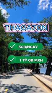 SIM VINAPHONE GÓI BIG50Y - THAGA70N - SIÊU PHẨM 1 TỶ GB DATA TỐC ĐỘ CAO KHÔNG GIỚI HẠN TRUY CẬP Y0UTUBE TIKT0P FB + 5GB/NGÀY - MIỄN PHÍ 1 THÁNG ĐẦU - GIA HẠN 50K/THÁNG . FREESHIP _CHƯA KÍCH HOẠT