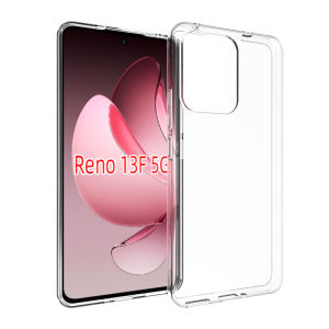 Clear Case for Oppo Reno 13F CPH2701 Transparent Ultra Thin Silicone Back Cover Soft Phone Case for Oppo Reno13 F 13F Reno13F 5G