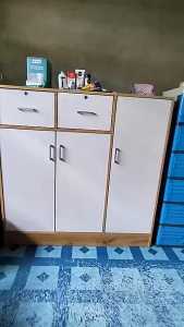 TENDO Wardrobe Modern Clothes Storage Cabinet 3-Door Children Cabinet Home Floor Standing Storage Cabinets