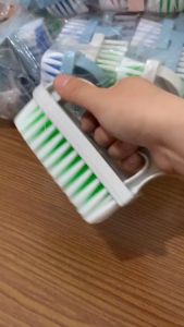 Bàn chải cước có tay cầm chà Làm Sạch quần áo đánh giày dép Nhựa Việt Nhật