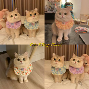 Pet Apron Necktie Dog Collar Cat Scarf Summer Pet Accessories Small Dog Bow Tie Neck Decorations Universal Pet Supplies