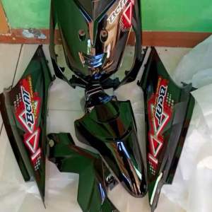 PROMO!!! Full body bodi halus honda beat lama karbu hitam 1set pilihan bodi kasar dan halus beat karbu