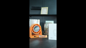 【SG Ready Stock】HWI 2025 High Speed tsble electric fan Portable Purple fan table Fan with cooling Desktop powerful Strong Wind Used mirror fan quiet for Indoor Outdoor Travel Cute Gift for Girls