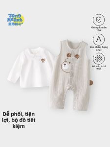 TONGLIANCHUXIN | Spring Autumn Baby Overalls Set