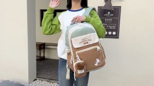 Grosir import jakarta snsd-9065 free pouch gantungan tas ransel wanita import 002 fashion tas back pack terkiniian cantik terbaru