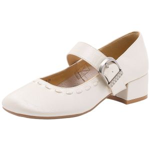 Hotwind | Comfortable Mary Jane Shoes for Commuting and Vintage Style in Spring and Summer