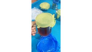 REUSABLE FOOD STORAGE COVER 6IN1 / TUTUP MAKANAN SILICONE PRAKTIS