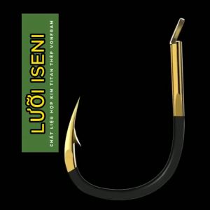 [50 cái] Lưỡi câu cá hợp kim titan thép vonfram có ngạnh siêu bền chắc  gía siêu rẻ